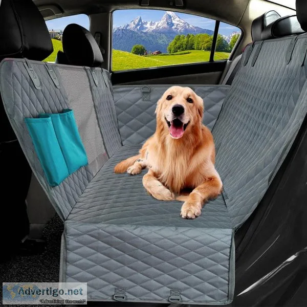 Protekta&trade Dog Car Seat Cover - Waterproof Rear Car Back Sea