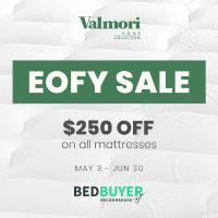 Valmori Mattress EOFY Sale 2022