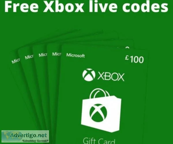 Get Xbox Gift Card Free Just Submit Your Email and Zip Code.