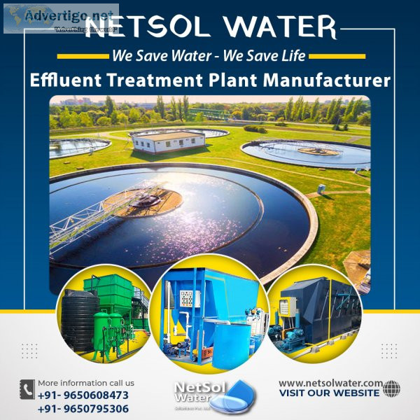 Effluent treatment plant manufacturer