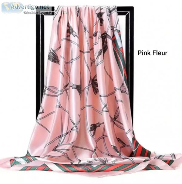 Beautiful Mixed Print Polyester Scarves - Scarves and Fedoras