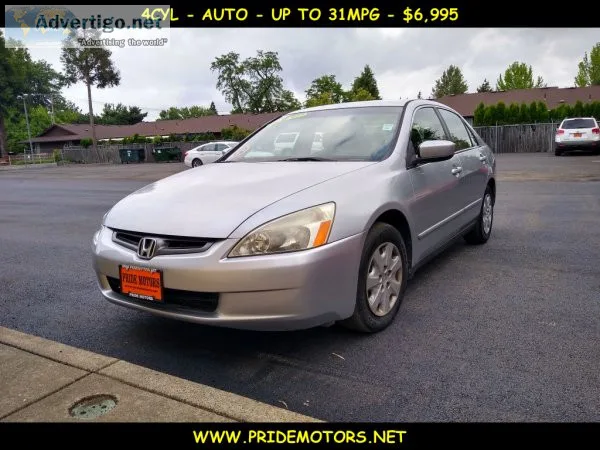 2004 HONDA ACCORD LX