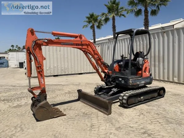 2012 KUBOTA U35S2 MINI HYDRAULIC EXCAVATOR 57801223