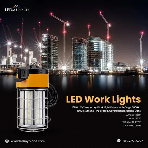 Purchase Now LED Work Lights the Best Option for Temporary Light