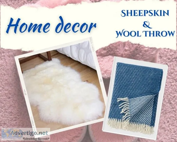 Genuine Sheepskin Rugs For Home Decor - Garneau Slippers