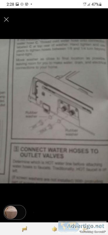 GE washer