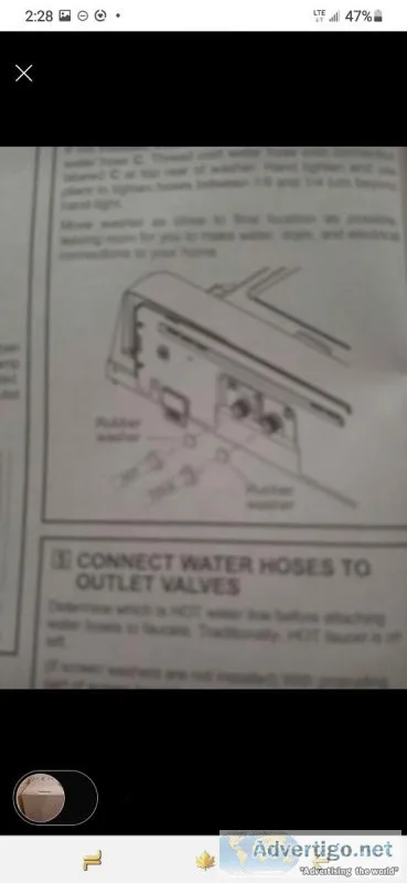 GE washer