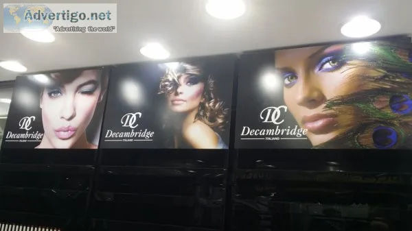 Popup banner printing