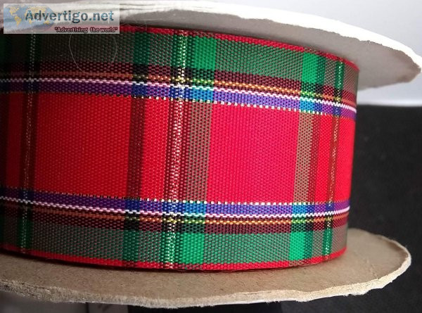 One spool of Lion Ribbon Regal Red (1 38" by 19 34 yards)