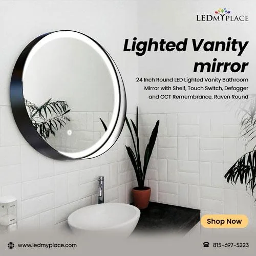 Shop Now Lighted Vanity Mirror for a Beautiful Bathroom