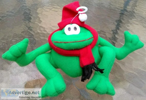 Stuffed Frog Toy