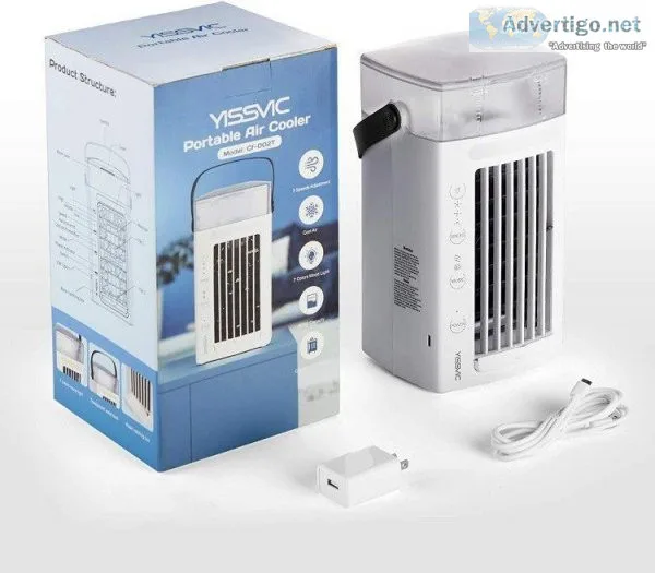 COOL OFF FOR SUMMER With YISSVIC Portable Air Conditioner 480ML 