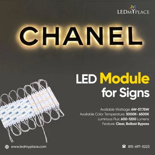 Get Advertisement Lighting LED Modules for Signs