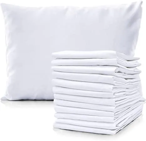 White Pillow Cases in Bulk