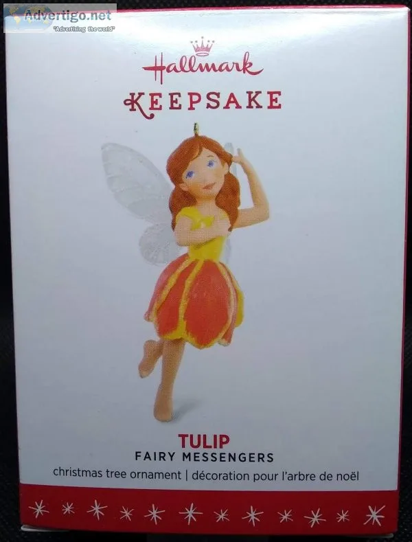 2016 Hallmark Keepsake Tulip Fairy ornament (mint in box)