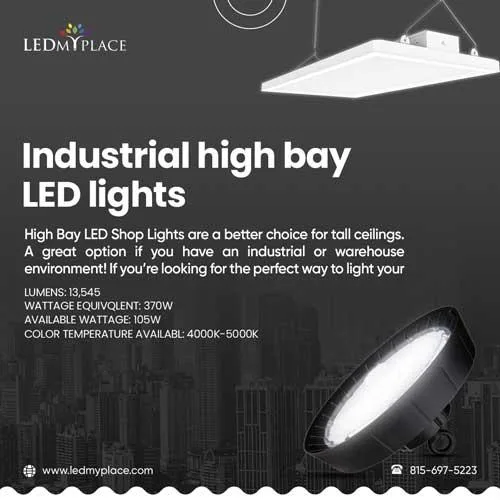 Shop Now Premium Quality Industrial High Bay LED Lights