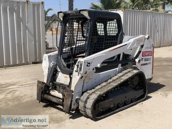 2016 BOBCAT T550 CRAWLER SKIDSTEER LOADER 1319101223