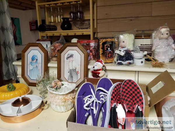 Indoor and Outdoor Garage Sale