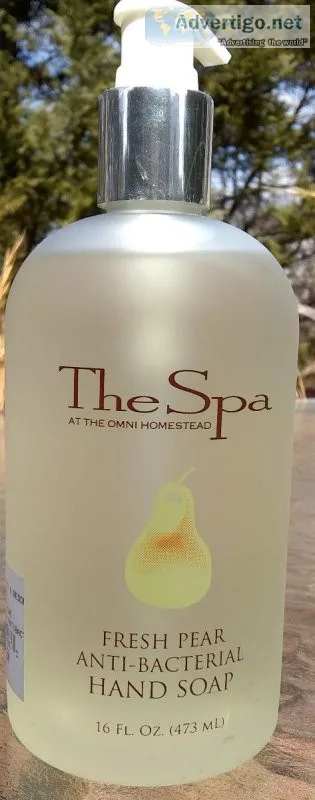 The Spa - At the Omni Homestead - Fresh Pear Anti-Bacteriall Han