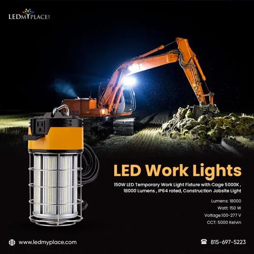 Get Intense Brightness with LED Work Lights at Attractive Prices