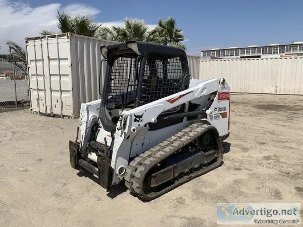 2018 BOBCAT T550 CRAWLER SKIDSTEER LOADER 1321102223