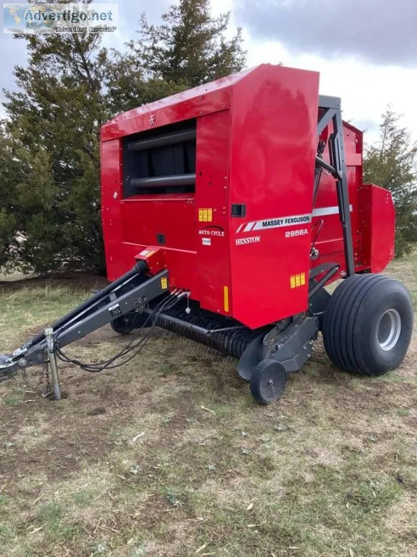 2015 Massey Ferguson 2956A Round Baler for Sale in Potter Nebras