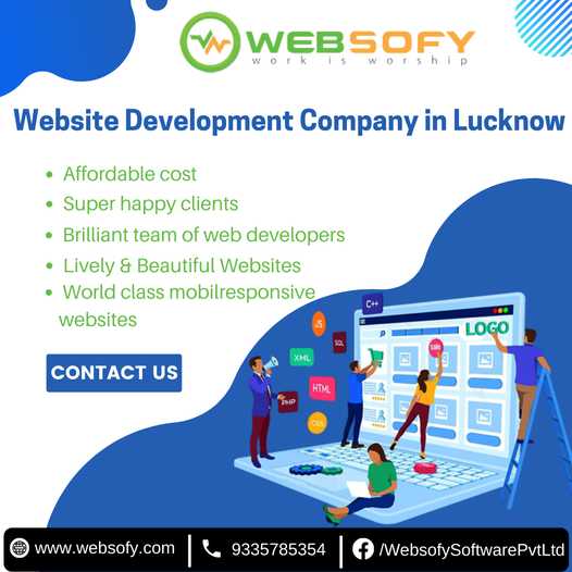 Best website design & development company in lucknow - websofy