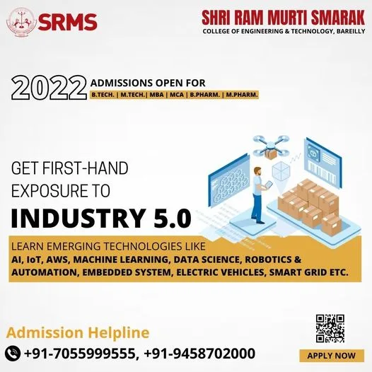 Get Admission to the Top Engineering College | SRMSCET Bareilly