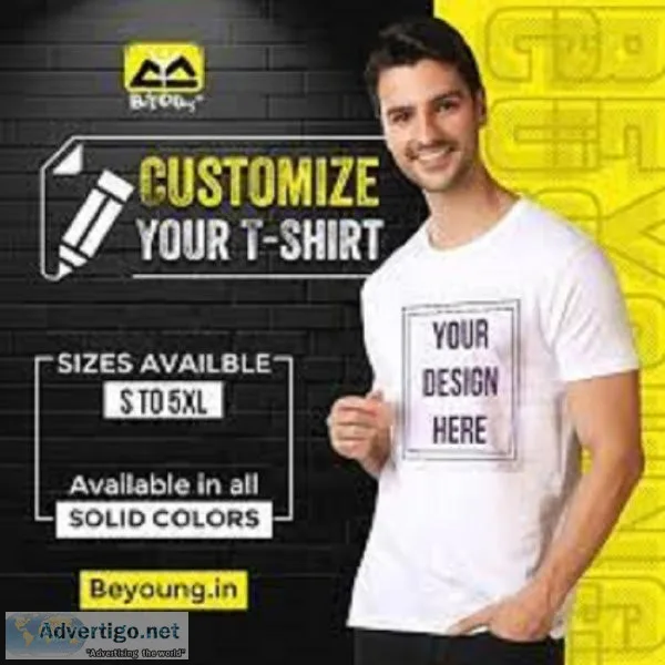 Custom t-shirts - design your own t shirts at beyoung