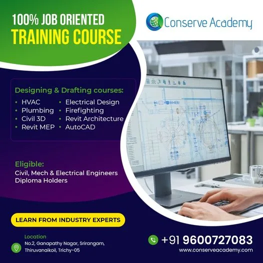 Mep courses training provider chennai, hvac plumbing electrical 