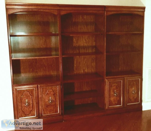 Moving sale Solid wood library bookcase