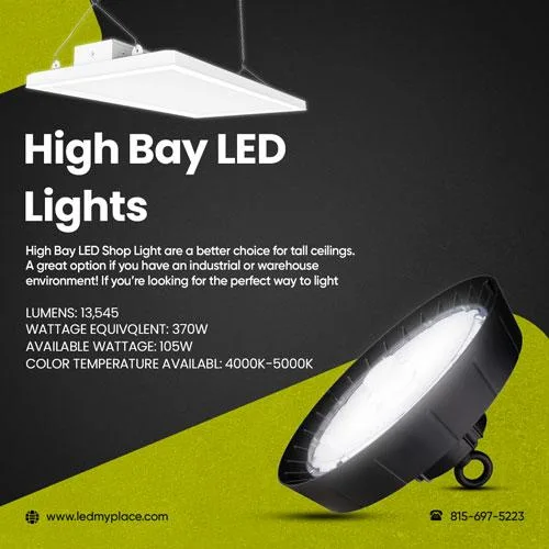 Shop Now High Bay LED Lights Are Your Best Choice