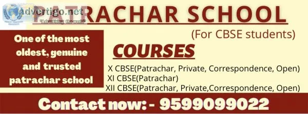 Cbse patrachar nios admission