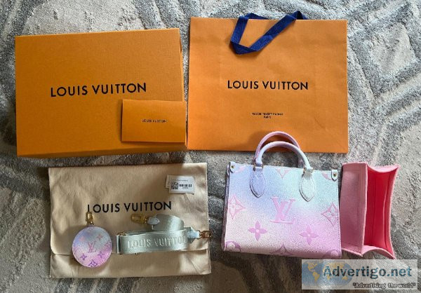 Louis Vuitton Spring in the City OnTheGo PM Monogram Giant Sunri