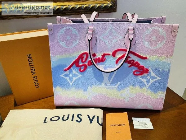 ST TROPEZ Louis VUITTON ESCALE ONTHEGO GIANT PINK PASTEL NEW 202
