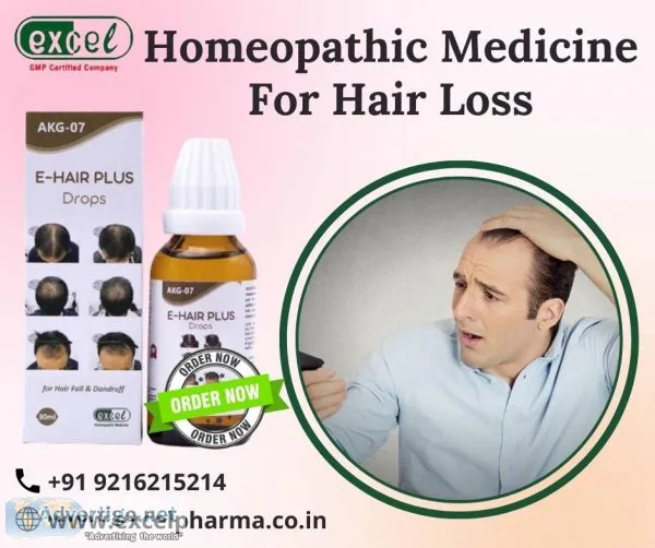Buy india s most effective homeopathic medicine for hair loss