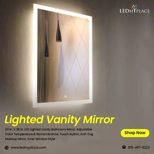 Grab Now Lighted Vanity Mirror the Best Way to Add Light