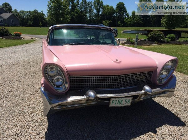 24339 1958 Lincoln Continental Mark III Convertible