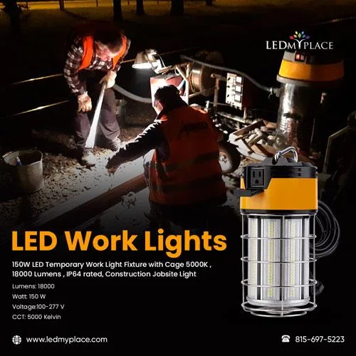 Get an Intense and Sufficient Brightness with LED Work Lights