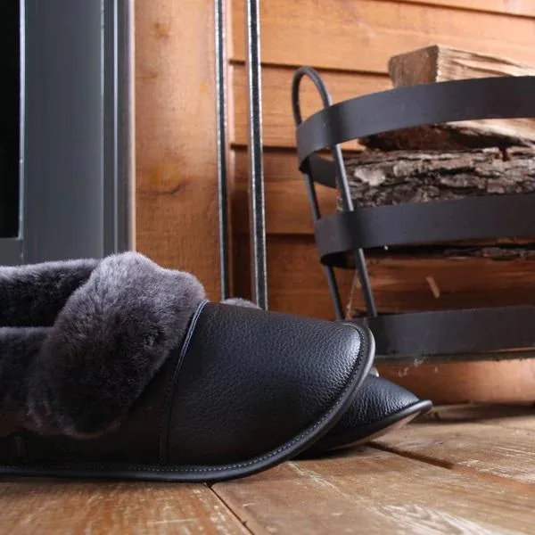Buy Online Sheepskin Slippers For Men - Garneau Slippers