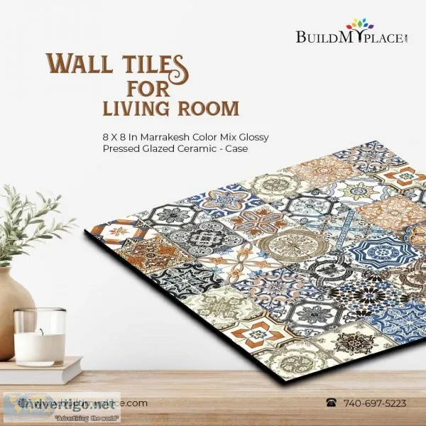 Shop the Best Wall Tiles for Living Room