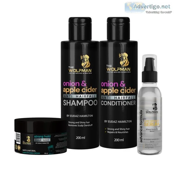 The wolfman club skin care range for indian men