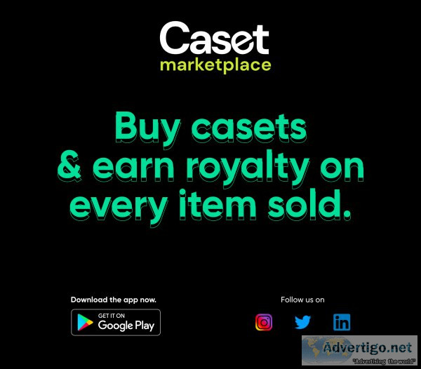 Caset - buy caset of your favourite brand earn on every sale.