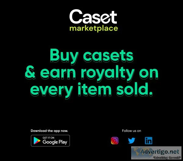 Caset - buy caset of your favourite brand earn on every sale.
