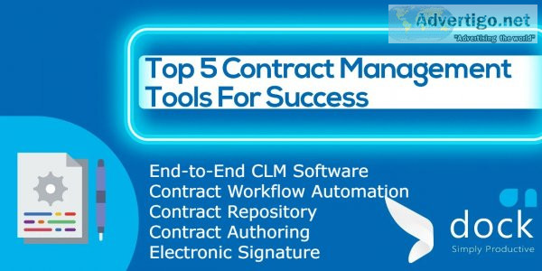 Contract management tools