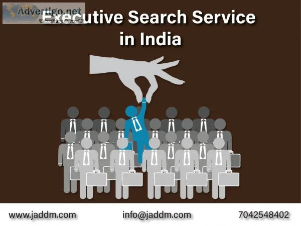 Executive search service in india