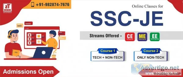 Zone Tech classes for dda je and ssc je