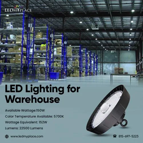 Buy Now LED Lighting for Warehouse to Minimize Dark Spots