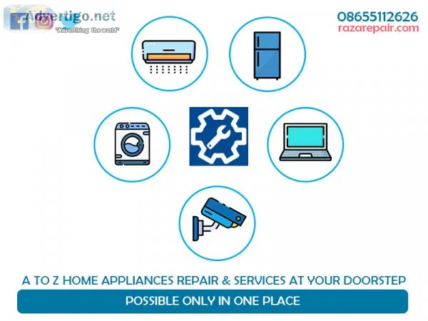 Home appliances repair and services at your doorstep