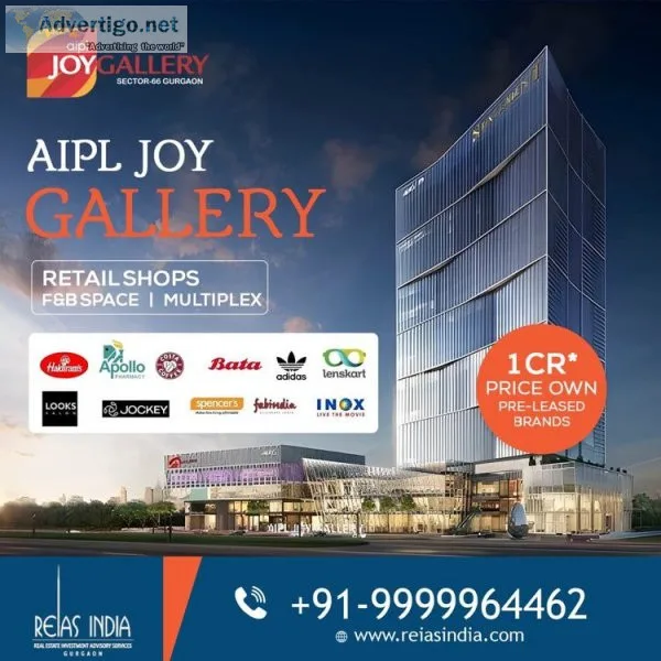 Aipl joy gallery sector 66 gurgaon